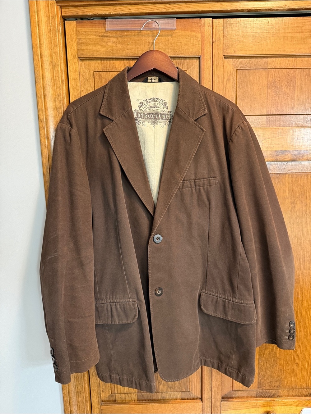 Structure Men's Brown Jacket Blazer